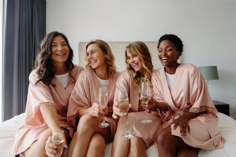 Bridal Party that had Bridal Smile Makeovers